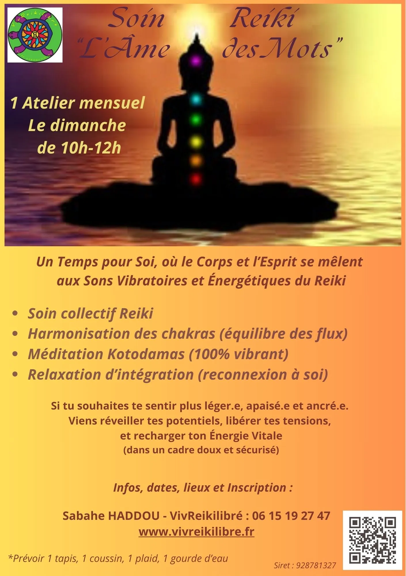 Affiche de l’actualité : Atelier Bien-Être à Rouffilhac (46)